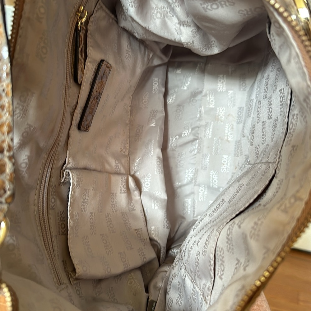 Michael Kors Python Print Suede And Leather - image 5